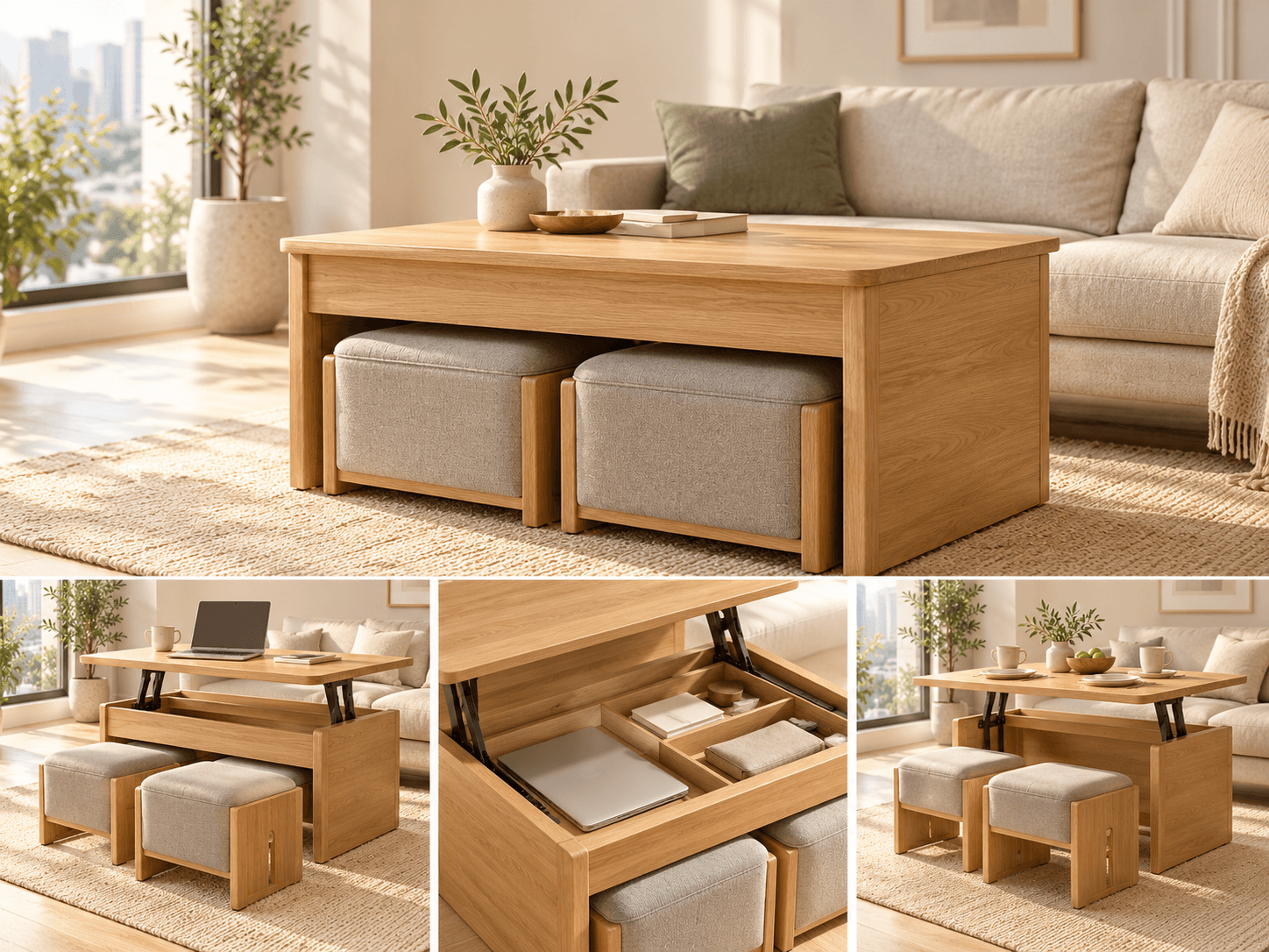 Lift-top Coffee Table